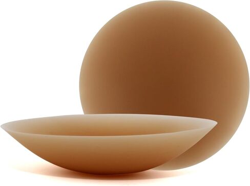 RELLECIGA المرأة لزجة الثدي البتلة 2 أزواج غير مرئية سيليكون لاصق فطائر اللحم أغطية الحلمات قابلة لإعادة الاستخدام للنساء in Kuwait