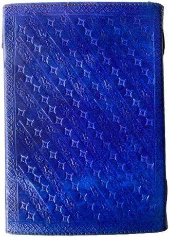 Leather Journal Book Seven Chakra Medieval Stone Embossed Handmade Book of Shadows Notebook Office Diary College Book Poetry Book Sketch Book 10 x 7 Inches (Brown) in Saudi Arabia