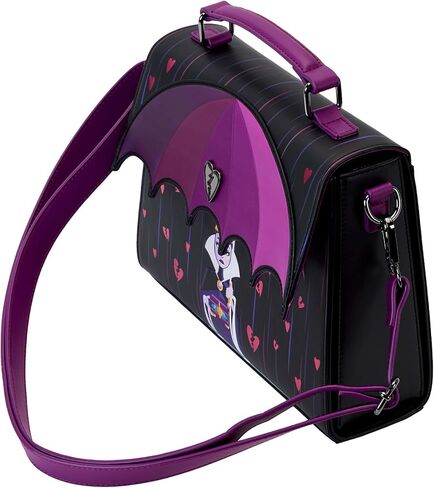 Loungefly Disney Villains Curse Your Hearts Crossbody Bag | Disney Villains Bags in Saudi Arabia