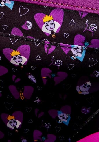Loungefly Disney Villains Curse Your Hearts Crossbody Bag | Disney Villains Bags in Saudi Arabia