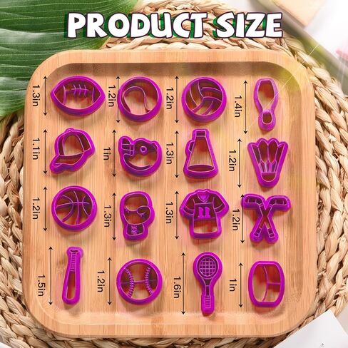 Guiqulai 16 Shapes Geometric Polymer Clay Earrings Cutters, Boho Frame Clay Cutters,Long Rectangle Clay Earrings Cutters,Window Organic Shape Clay Cutters for Polymer Clay Jewelry in Saudi Arabia
