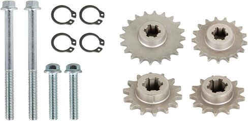 GXYWADY Transmission Gear Reduction Box Clutch Replacement for 2 stroke 47cc 49cc T8F 11T 13T 14T 17T 20T 116mm Black in Saudi Arabia