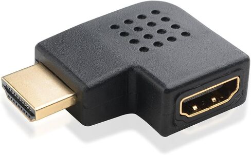 Cable Matters 2-Pack Flat Right Angle HDMI Adapter (HDMI 90 Degree Adapter) with 4K and HDR Support in Saudi Arabia