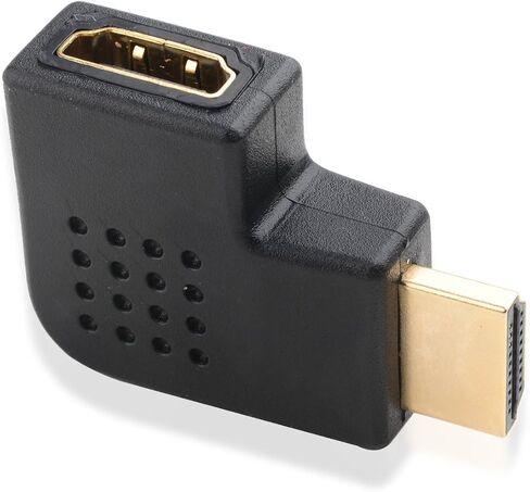 Cable Matters 2-Pack Flat Right Angle HDMI Adapter (HDMI 90 Degree Adapter) with 4K and HDR Support in Saudi Arabia