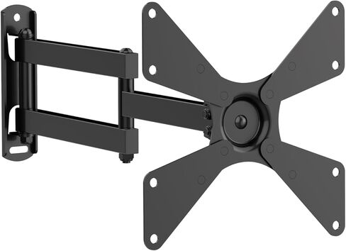 حامل جدار تلفزيون كامل الحركة من OKURMOUNT، دعامة أذرع مفصلية بإمالة دوارة، دوران تمديد قابل للتعديل على الحائط للتلفزيون، لمعظم أجهزة التلفاز ذات الشاشات المنحنية المسطحة مقاس 10-42 بوصة، بحد أقصى 200 × 200 مم حتى 44 رطلًا in Kuwait