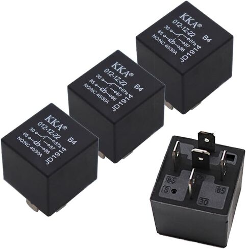 4 PCS 40A Automotive Purpose Relays, 12V 5 Pin Sealed Waterproof Relay, Auto Relay Switch, Replacement for Car Truck Van Motorcycle Boat Relay in Saudi Arabia