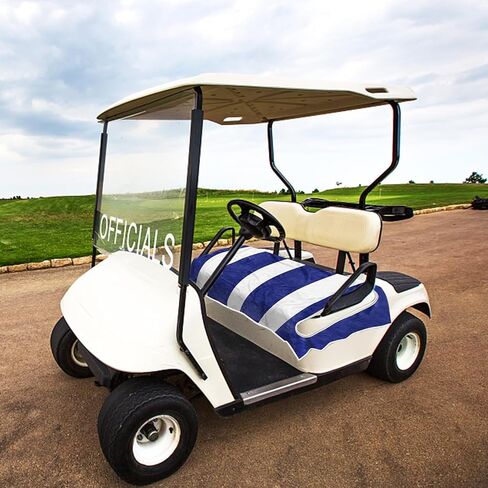 Golf Cart Seat Covers,Microfiber Golf Cart Seat Cover EZGO,Golf Cart Seat Blanket,Summer Golf Cart Seat Towel Blanket Covers for 2-Person Seats Club Car,Golf Cart Accessories.Golf Seat Covers For Cart in Kuwait