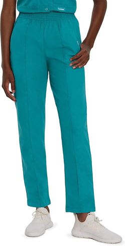 Landau Essentials Relaxed Fit 2-Pocket Elastic Scrub Pants for Women 8320 in Saudi Arabia