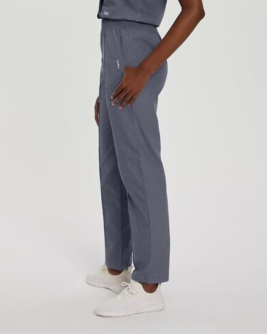 Landau Essentials Relaxed Fit 2-Pocket Elastic Scrub Pants for Women 8320 in Saudi Arabia