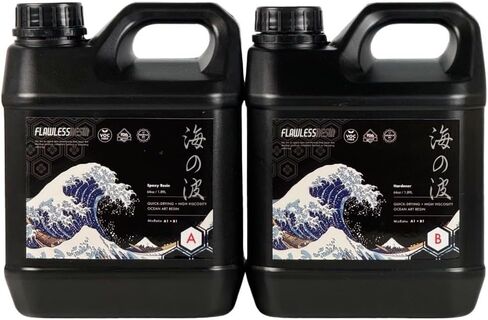 EPOXY Resin for Ocean Art QuickDrying+HighViscosity JapanResin (32, Ounces) in Saudi Arabia