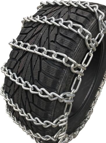 نطاق تحميل TireChain.com E، Mud، وK02 36X13-16 سلاسل إطارات ذات وصلتين من السبائك in Saudi Arabia