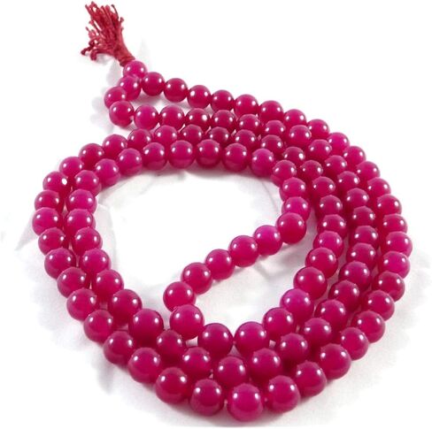 Howlite Original Chain 8 mm for Meditation, Protection, Necklace for Unisex in Saudi Arabia