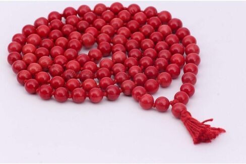 Howlite Original Chain 8 mm for Meditation, Protection, Necklace for Unisex in Saudi Arabia
