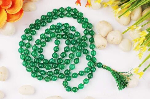 Howlite Original Chain 8 mm for Meditation, Protection, Necklace for Unisex in Saudi Arabia