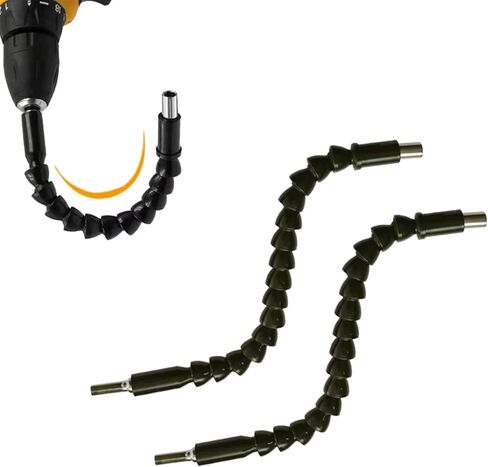 AIBOVI 11.6 inch Superbit Screwdriver Flexible, Flexible Drill Bit Extension, Superbit Screwdriver Flexible, Flexible Shaft Extension Bits (2 Pack) in Saudi Arabia