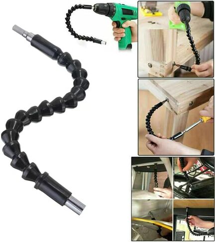 AIBOVI 11.6 inch Superbit Screwdriver Flexible, Flexible Drill Bit Extension, Superbit Screwdriver Flexible, Flexible Shaft Extension Bits (2 Pack) in Saudi Arabia