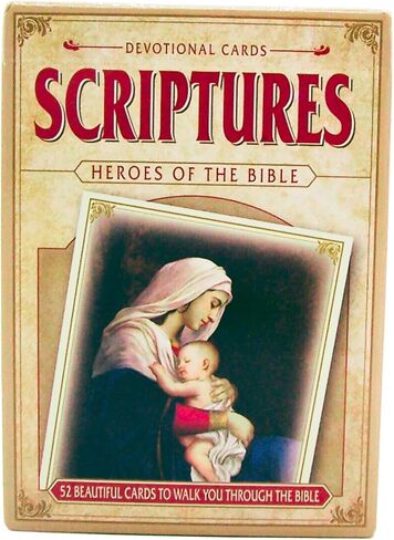 مجموعة بطاقات Wowser Patron Saints Deck of Cards، قصص تعليمية، دروس مدرسة الأحد وأنشطة الكنيسة الكاثوليكية، حزمة من 52 قطعة in Saudi Arabia