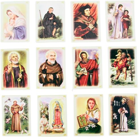Wowser Patron Saints Deck of Cards Set, Educational Stories, Sunday School Lessons and Catholic Church Activities, Pack of 52 in Saudi Arabia
