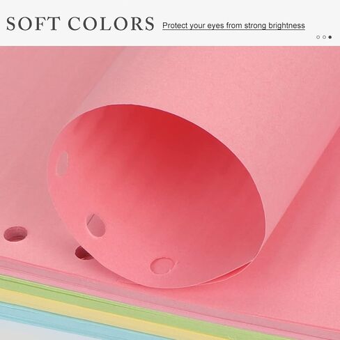 ورق إعادة تعبئة Homelove A5 [240 ورقة 480 صفحة] ورق مبطن سميك 100 جرام في المتر المربع حشو مثقوب بـ 6 فتحات لدفاتر يومية ذات 6 حلقات in Kuwait