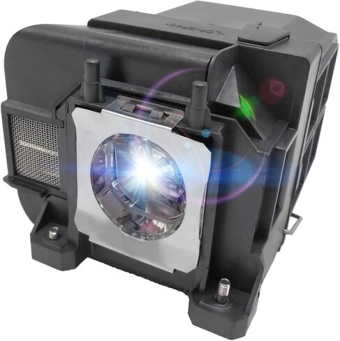 CTLAMP A + جودة ELP77 / V13H010L77 لمبة مصباح جهاز العرض البديلة مع غطاء متوافق مع Epson elplp77 EB-4550 EB-4750W EB-4850WU PowerLite 4650 4750W 4855WU 1980WU in Saudi Arabia
