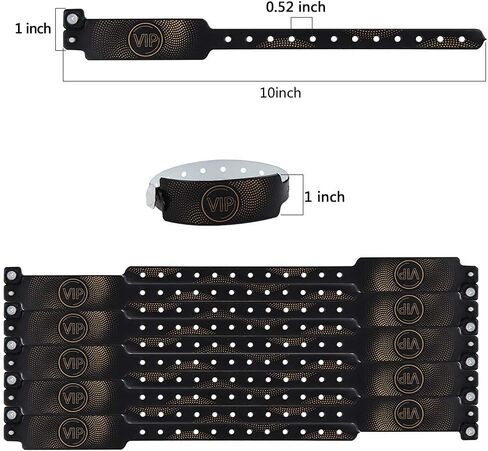 Wristall VIP Plastic Wristbands for Event… in Saudi Arabia