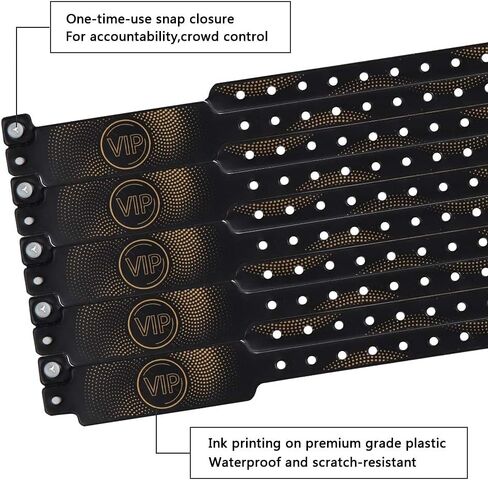 Wristall VIP Plastic Wristbands for Event… in Saudi Arabia