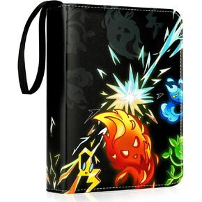 CARD BINDER 9 POCKET ، حامل CARD CARD BINDER يناسب 900 بطاقة مع 50 من الأكمام القابلة للإزالة ، مجموعة الألبوم Card Binder Storage -Toys Gift for Boys Girls تتراوح أعمارهم بين 4 إلى 16 in Kuwait