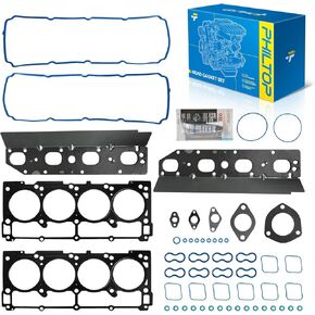 Philtop HS26423pt مجموعة حشية الرأس متوافقة مع Challenger Charger Durango Ram1500 Ram2500 Ram3500 Grand Cherokee Commander 300 Aspen 2009-2020 5.7L V8 OHV Head Gasket Kit in Kuwait