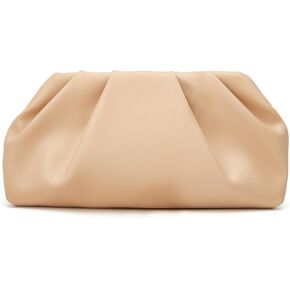 محفظة القابض للنساء ، حقيبة مسائية جلدية نباتية ، محافظ صغيرة مطوية لحفل زفاف رسمي ، حفل أنيق in Kuwait