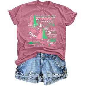 قميص موسيقي لـ Women Witch و Princess T Shirt تم تغييره من أجل قمم Tee Music Movie Good Tops قصيرة الأكمام in Saudi Arabia