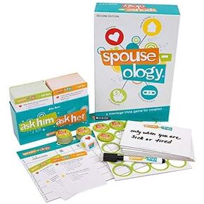 لعبة زوجة FamilyLife لزوجة الحياة (تم تحديثها 2024)-ألعاب Card Trivia للأزواج بما في ذلك 240 سؤالًا مع الوضع التنافسي والوضع الفردي ولوحة النتائج و 6 لوحات الجافة in Kuwait