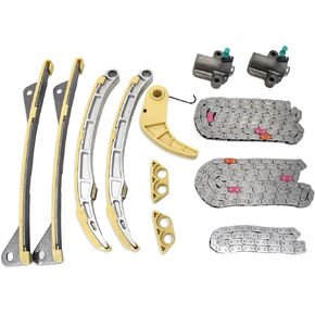 3.3L 3.8L Timing Chain Kit w/4 VVT Sprocket Water Pump Oil Pump for 2012-2017 Kia Sedona Sorento K900 Genesis G70 G80 Sedan Hyundai Azera Santa Fe Palisade Engine Timing Set 243703CGA0 in Saudi Arabia