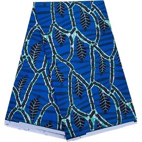 6 ياردات من الأقمشة الإفريقية كينت أفريقيا بوليستر بوليستر القماش الأفريقي بواسطة ساحة أنقرة خياطة النسيج للحرف اليدوية in Kuwait