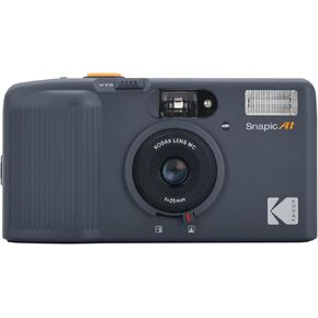كاميرا فيلم KODAK Snapic A1 35 مم 35 مم، قابلة لإعادة الاستخدام، تركيز بمنطقتين، خفيفة الوزن، مدمجة (رمادي وحيد القرن) (لا يتم تضمين الفيلم وبطارية AAA) in Kuwait