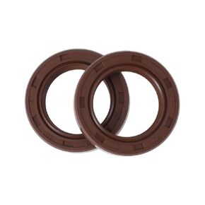 Universal Oil Seal TC Seal Ring Rotary Shaft Seal 20x28x5mm High Pressure FKM Rubber Brown 2 Pcs in Kuwait
