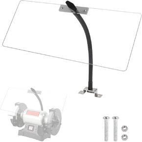 SCOTTCHEN Bench Grinder Eye Shield، 17 بوصة × 7-1/8 بوصة، واقيات مقاعد البدلاء مع لوحة PC-1 in Kuwait