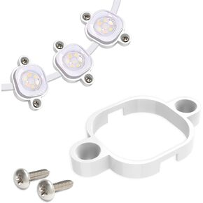 120 PCS Mounting Brackets Compatible with Govee Outdoor Lights Pro H706, Light Clips for Govee H706A H706B H706C Outdoor Lights, Mounting Bracket Replaces 3M Adhesive for 200FT Light in Kuwait