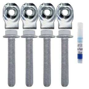 أشرطة خزان الوقود مع البراغي والمكسرات ، وأشرطة خزان الغاز مع مجموعة أجهزة مناسبة لاستبدال 11516770 11519894 ، سيلفرادو يوكون أفالانش سافانا كولورادو كانيون إكسبريس سييرا تاهو ، 2pcs in Kuwait