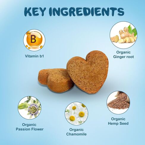 Dogs Calming Treats Chews - Anxiety Relief Chews, Separation Anxiety and Stress Relief for Dogs, Sleep Calming Aid - Health & Wellness Supplements for Dog Puppy, 200 Chews in Saudi Arabia