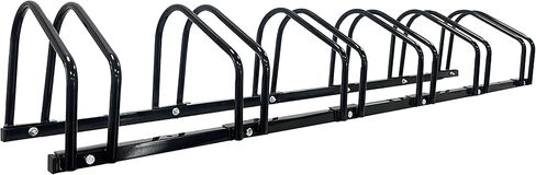 XINYI Bike Racks For Garage Floor, 4 Bikes Stand For Garage Floor，Indoor/Outdoor bike Storage,Bicycle parking rack,Front/back Bike Stand For Mountain, Road And Kids Bikes in Saudi Arabia