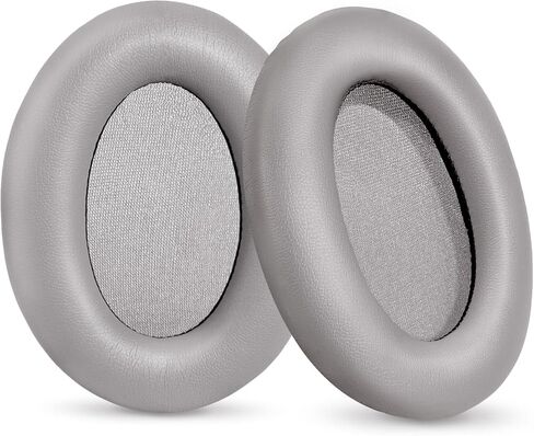 Replacement Ear Pads Cushions for Sony WH-1000XM3 Noise Canceling Headphones, with Soft-Touch Leather, Breathable Noise Isolation Memory Foam, Long-Lasting Comfort, Easy Installation (Gray) in Saudi Arabia
