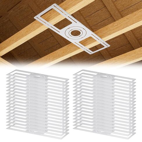 24 حزمة جديدة للبناء ، فتحة صفيحة جولة 3 "4" 6 "المجلفن الفولاذ المسطح الصلب الخشن في بويفر ضوء القوس LED مع إكسسوارات المسمار in Kuwait