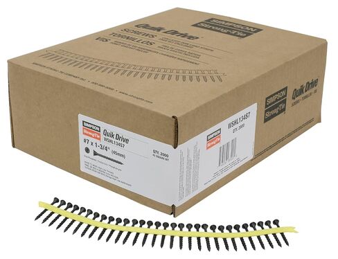 Simpson Strong-tie Quikdrive WSHL134S7- #7 × 1-3/4 " in Saudi Arabia