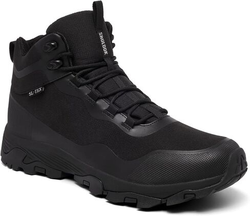 SHULOOK Men's Waterproof Hiking Boots Outdoor Lightweight Breathable Trekking Camping Mountaineering Shoes in Kuwait