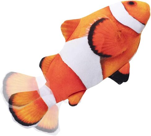Tocirelo Cat Toys Fish with Catnip - 3Pack Cat Nip Toys للقطط الداخلية ، لعبة Krinker Kitten Kicker مع الجرس ، والأسماك الواقعة التفاعلية لمضغ القطط المملّة ، وأفخم متينة من أجل Kitty Beining in Kuwait