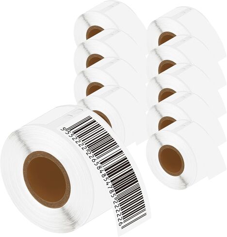 GREENCYCLE Compatible for Dymo 30254 Clear Self-Adhesive LW Mailing Address Labels 1 1/8" x 3 1/2"(28mm x 89mm) 1" Core for Labelwriter 450,450 Turbo,4XL,130 Labels per Roll,1 Rolls[NOT FIT 550 & 5XL] in Saudi Arabia