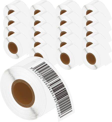 GREENCYCLE Compatible for Dymo 30254 Clear Self-Adhesive LW Mailing Address Labels 1 1/8" x 3 1/2"(28mm x 89mm) 1" Core for Labelwriter 450,450 Turbo,4XL,130 Labels per Roll,1 Rolls[NOT FIT 550 & 5XL] in Saudi Arabia