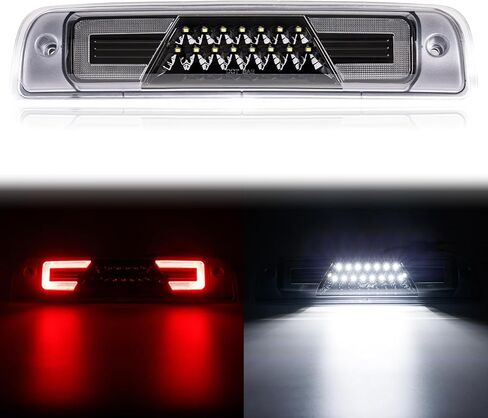 LED بديل لضوء الفرامل الثالث لعام 2009-2018 RAM 1500 2500 3500 4500 5500 Smoked High Mount Center 3rd Brake Light White Cargo Light for 2019-2021 Ram 1500 Classic in Saudi Arabia