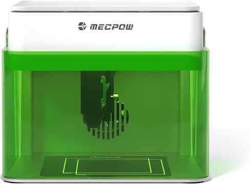 MECPOW X3 PRO LASER ENGRAVER مع AIR AISS - 10W آلة نقش بالليزر عالية الدقة للمعادن الخشبية والأكريليك ، 16.0 × 15.7 "منطقة العمل ، فئة الليزر ： 1 in Saudi Arabia