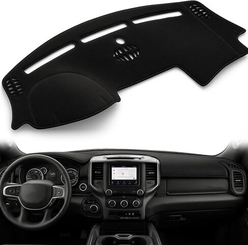 Dash Cover Custom Fit for Dodge RAM 1500 2500 3500 2019 2020 2021 2022 2023 2024 2025 Dashboard Cover Dashcover Dash Mat Protector Carpet Pad Accessories in Saudi Arabia